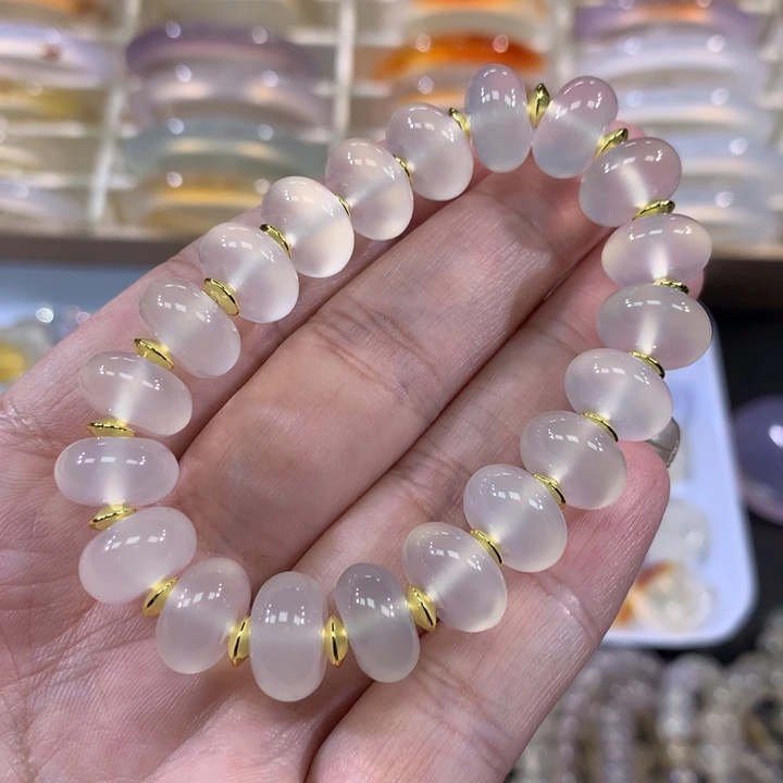 玛瑙/玉髓未镶嵌手链