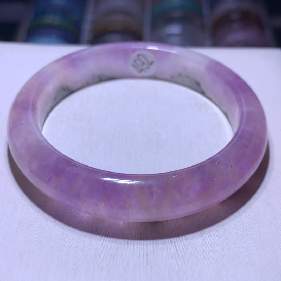 手镯银S925镶嵌水晶极光57.3圈492