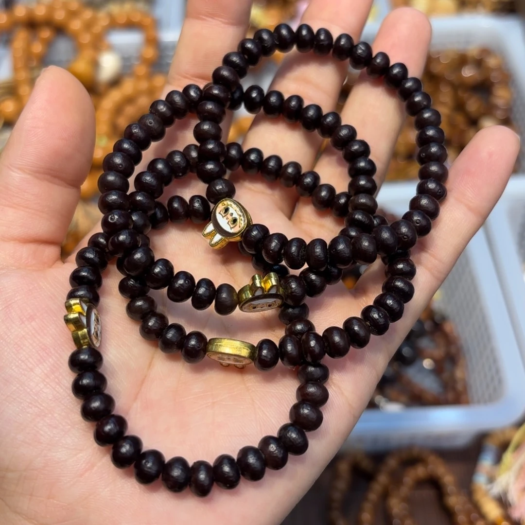 吊坠白玉菩提紫金钵盂单圈