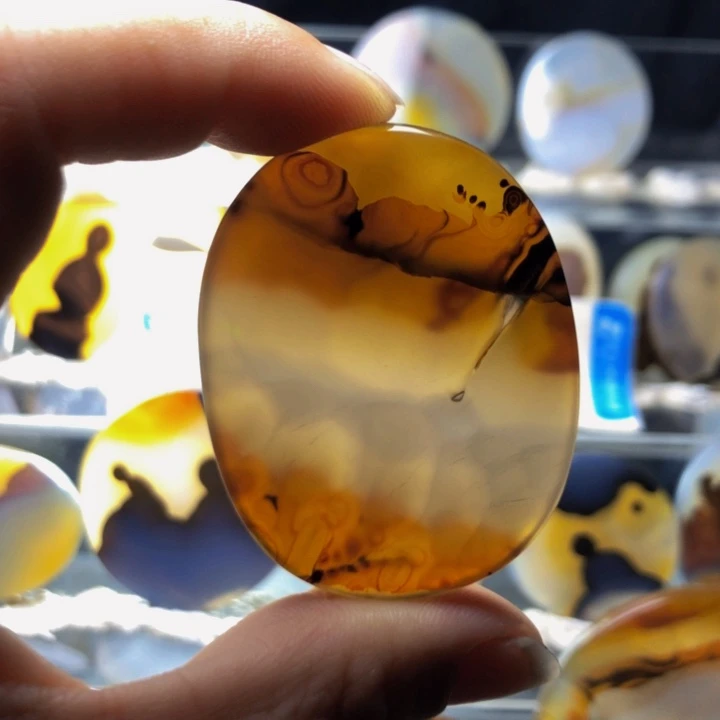 合金玛瑙/玉髓珠宝奇石53