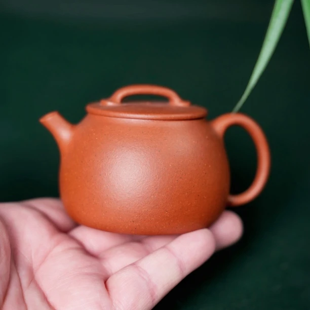 文人井栏壶——黄龙山原矿红泥半手工160ml