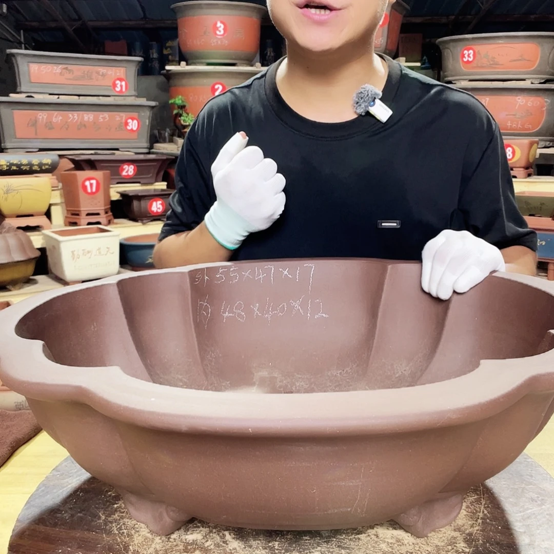 精品紫砂花盆工厂直销
