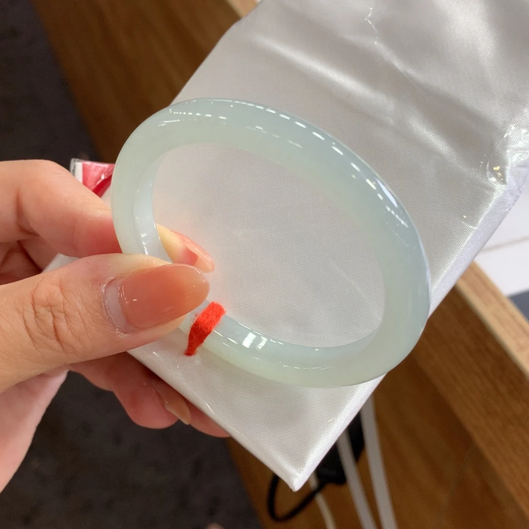 翡翠未镶嵌手镯天然Ａ货翡翠53/54