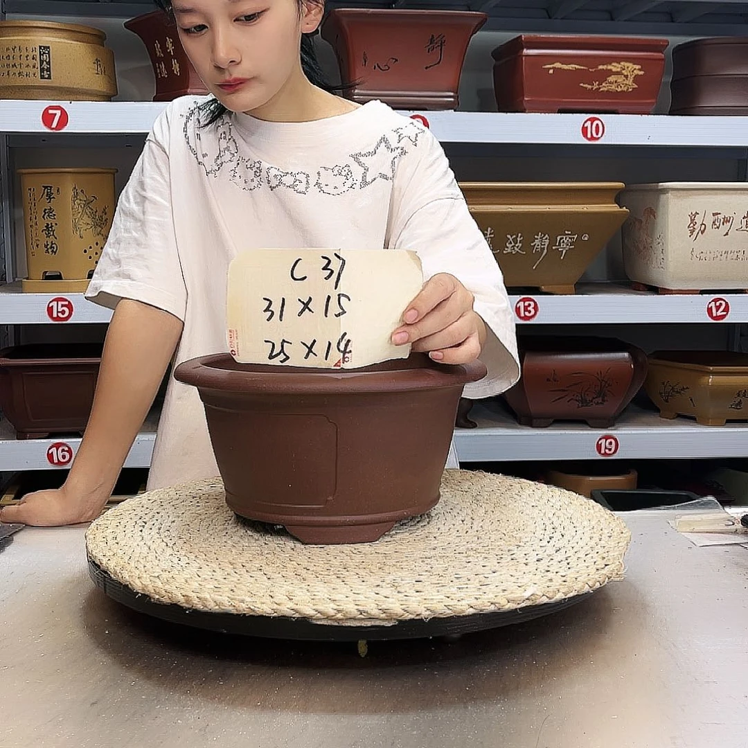 紫砂花盆紫砂花盆