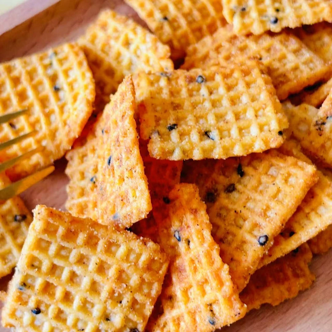 【新疆包邮】馋嘴鸽小米锅巴/麻辣味/孜然味55g*6袋休闲零食