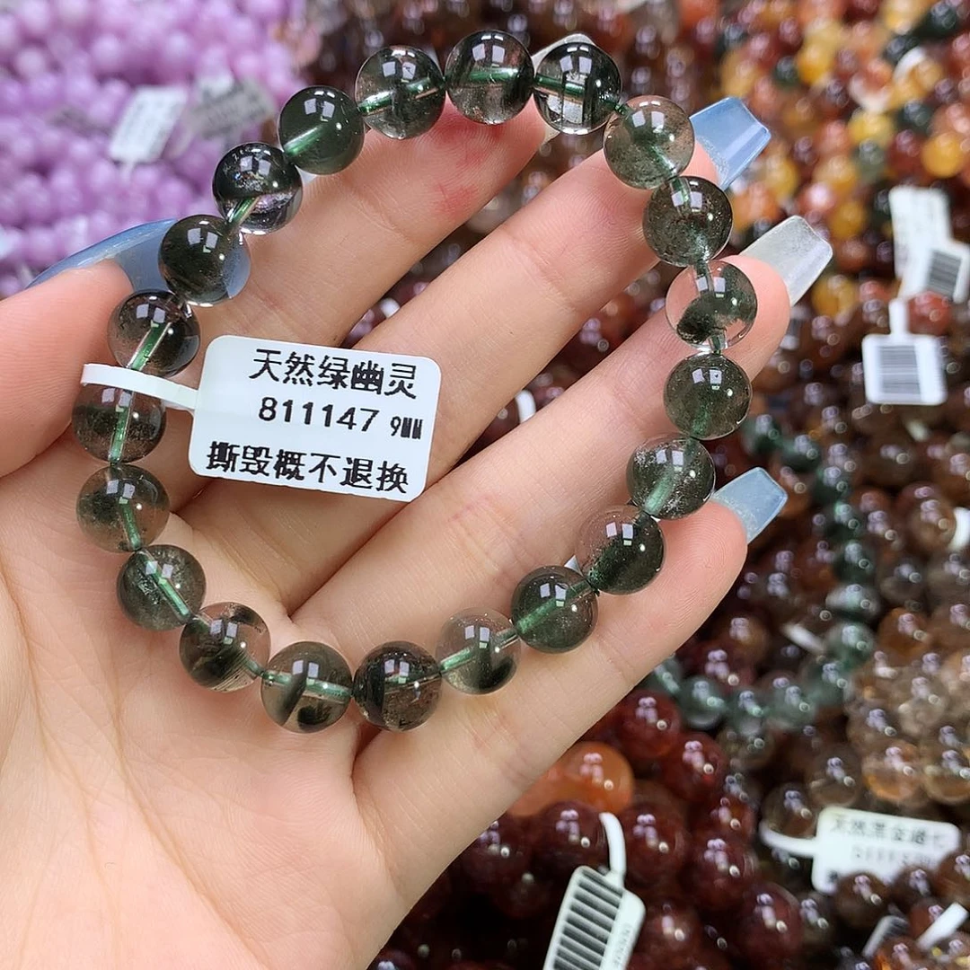 水晶手链未镶嵌，