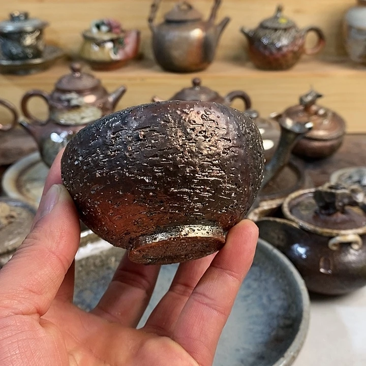 杯柴烧手工制作工艺