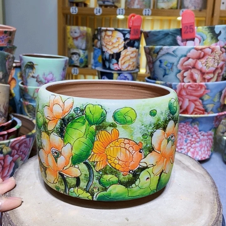 景德镇艺术手绘作品