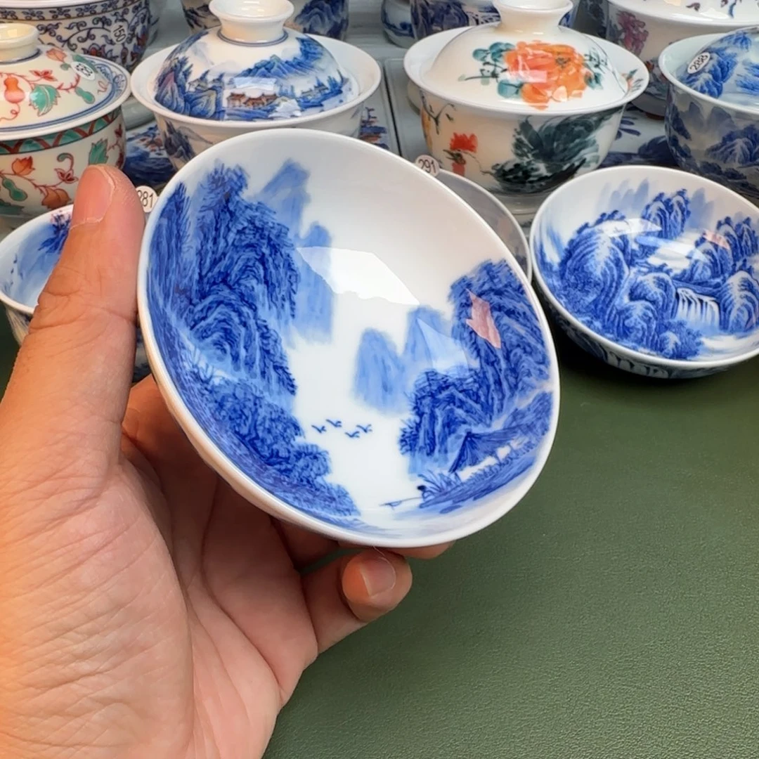 纯手工纯手绘茶具295