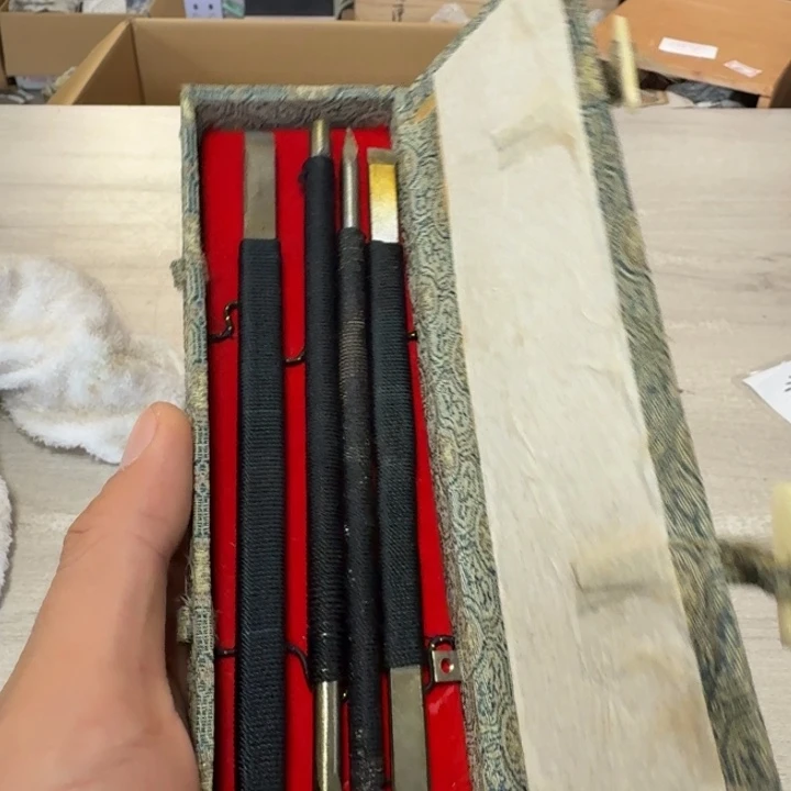瓷片茶道具工艺品