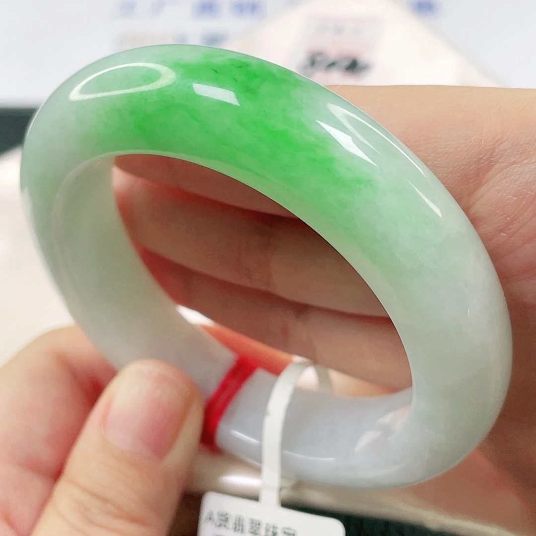 未镶嵌手镯翡翠圈口5354