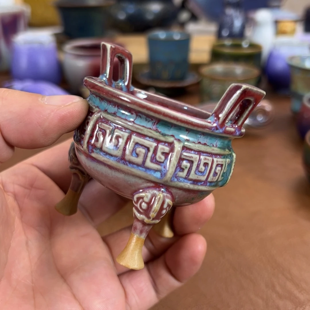 瓷摆件神垕钧瓷原矿釉中高端推介