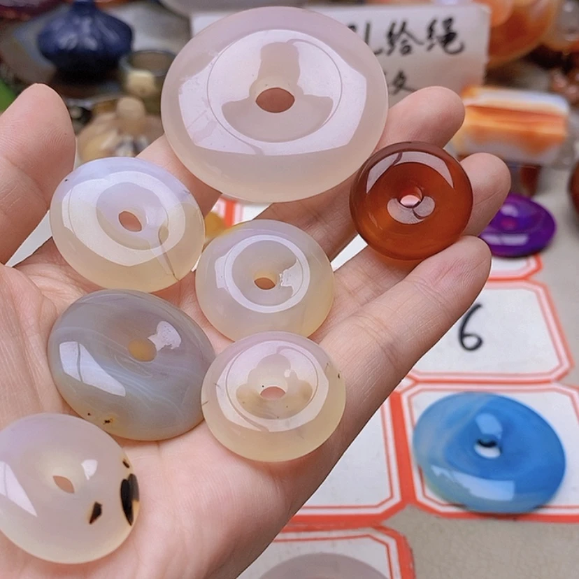 【闪购商品】未镶嵌玛瑙/玉髓珠宝半成品赫*欣