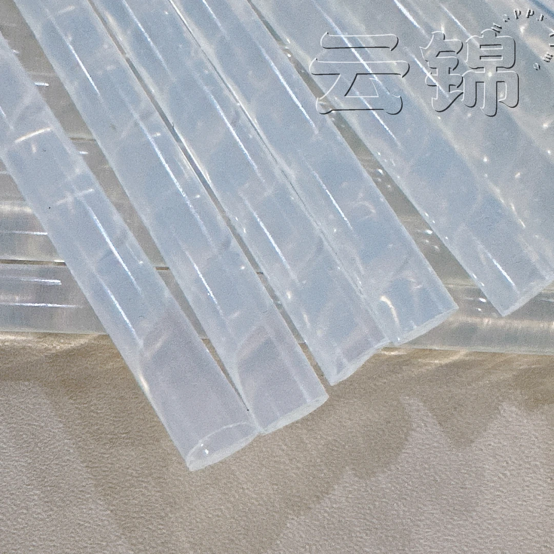 云锦家新款高透高粘胶棒高熔点不易滴胶堵胶适配30w胶枪