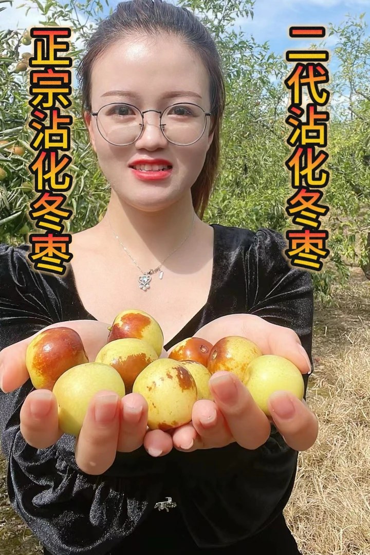 二代大果冬枣新鲜现摘沾化冬枣脆甜多汁当季水果产地直供包邮