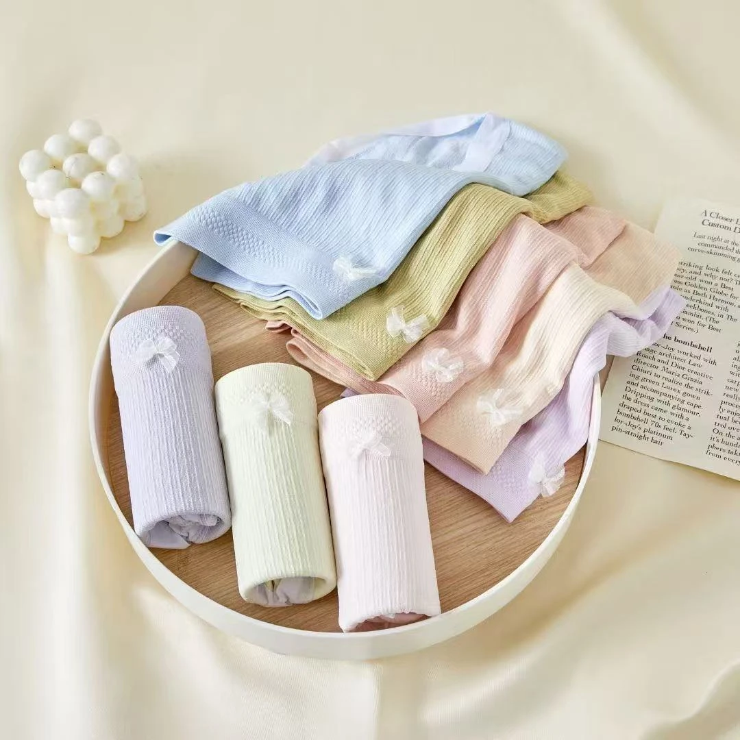 【超值10条装】中腰云朵女士短裤舒适透气无痕包臀高弹