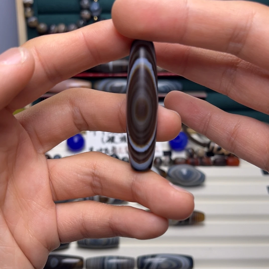 大***冰玛瑙/玉髓合金颈饰