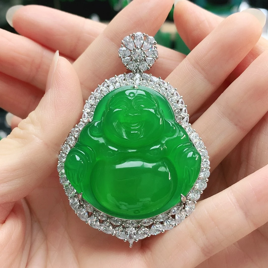 请***哥玛瑙/玉髓银S925镶嵌吊坠