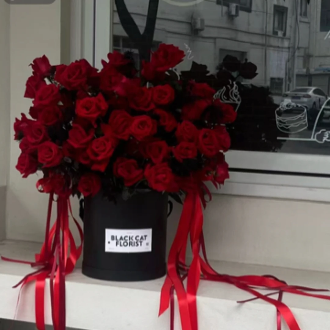 心动一刻/玫瑰花33朵红玫瑰送女友对象爱人配送上门情人节礼物