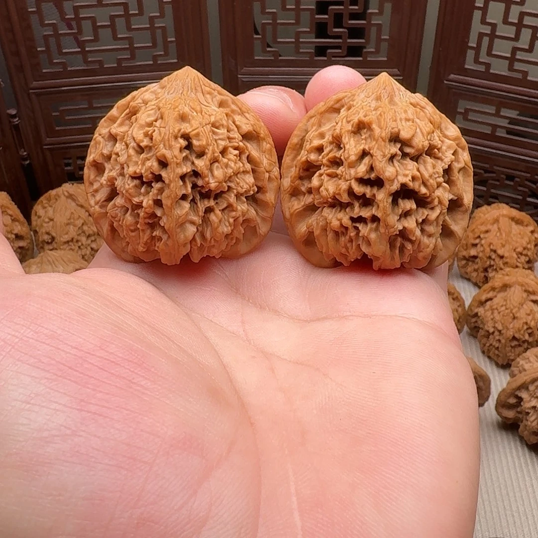 把件文玩核桃44.5尺满天星