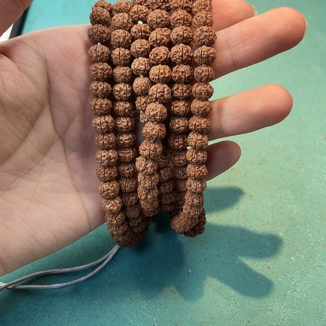 没***错金刚菩提吊坠树祖7m114颗不保