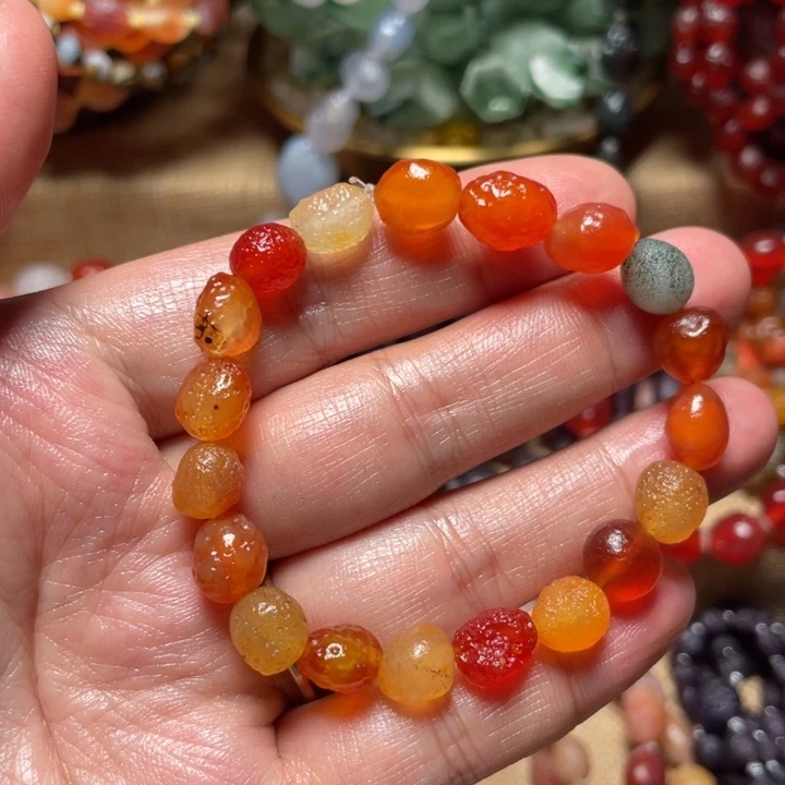 玛瑙/玉髓未镶嵌手链