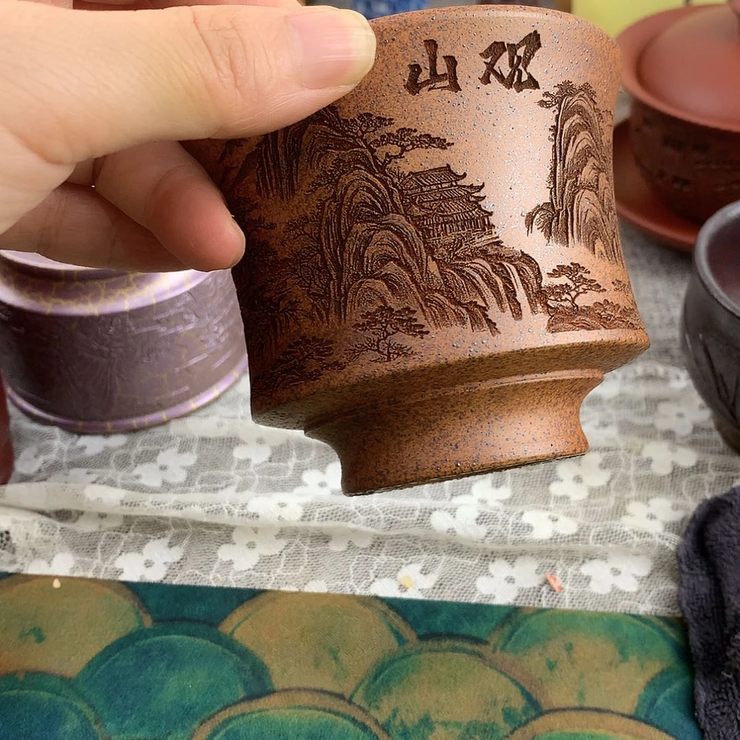 茶杯紫砂高端主人杯