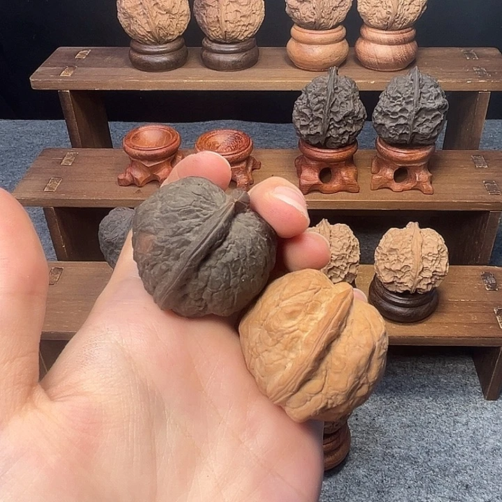 吊坠文玩核桃z七彩螺38mm