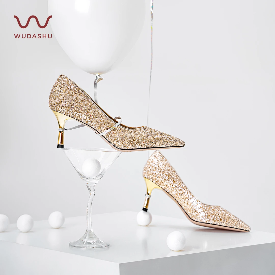 【预售链接 10号后陆续发货】春季新款浅口细跟气质高跟鞋新娘法式