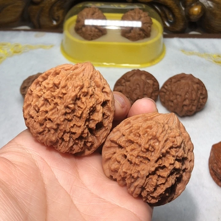 文玩核桃44.5满天星