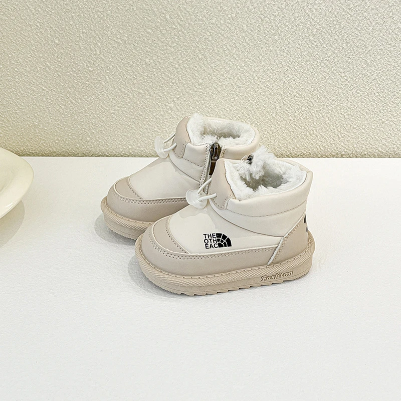 棉鞋小童一短靴3宝宝婴儿舒适百搭保暖男岁加厚女加绒学步鞋1冬季