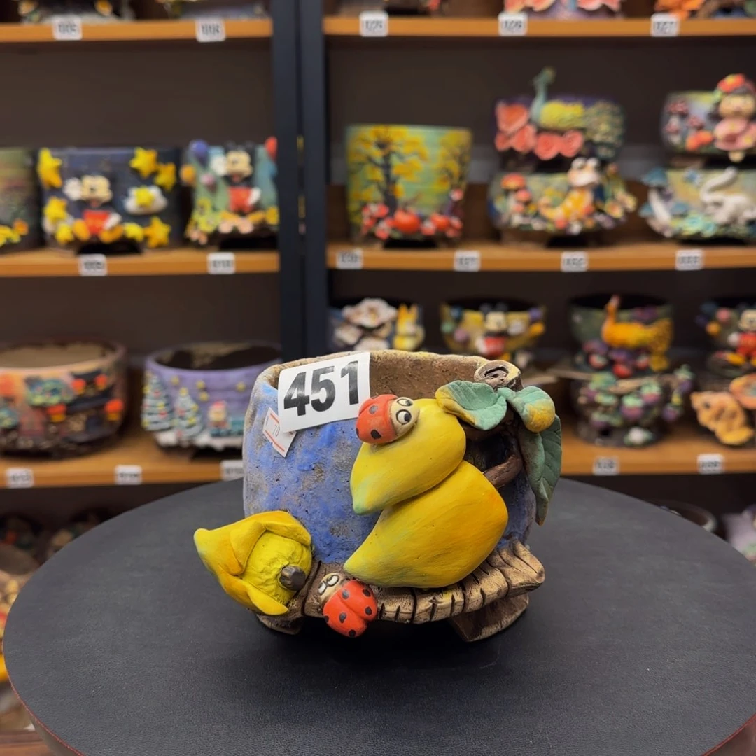 【闪购商品】粗陶手捏