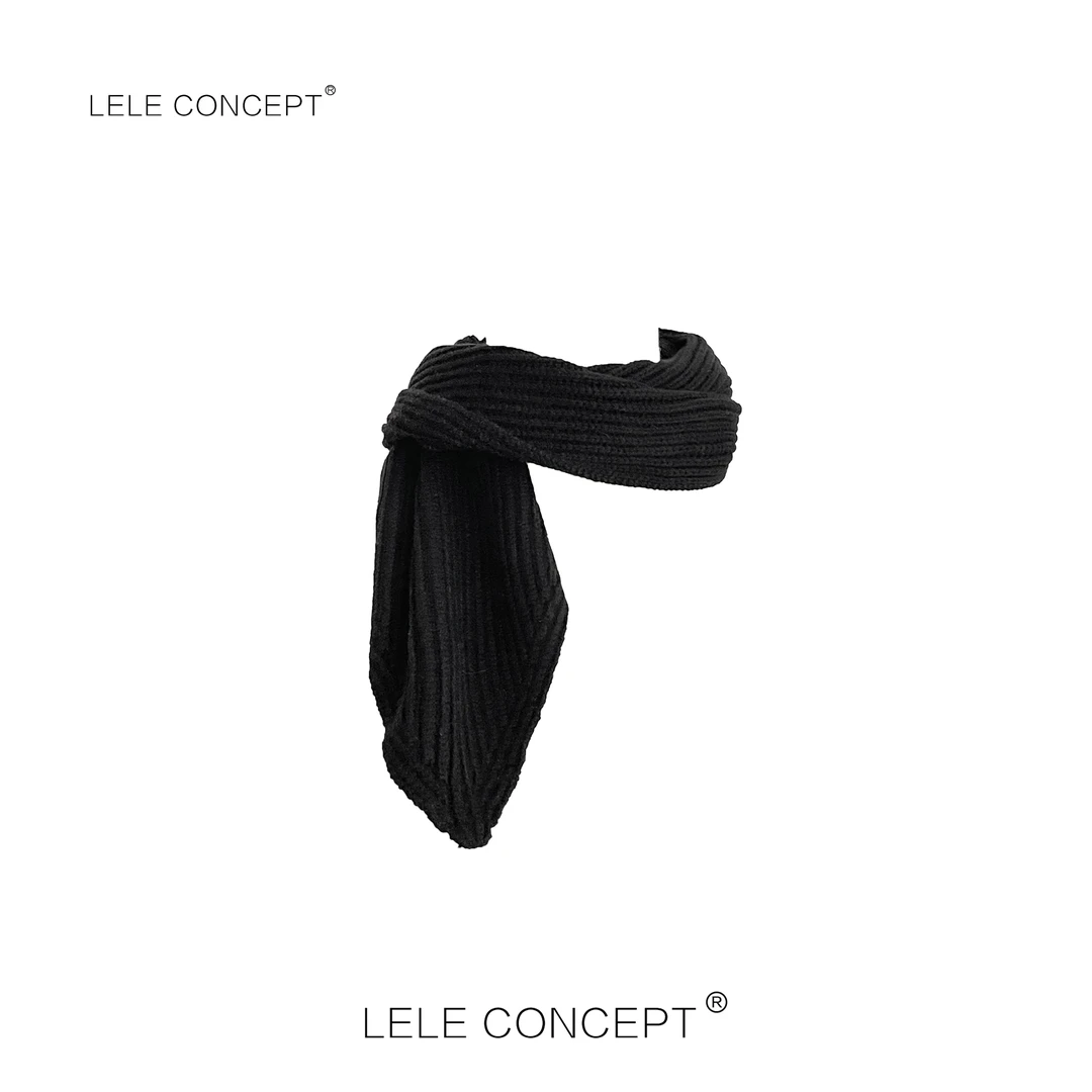 LELE CONCEPT | 「丽」都市舒适简约针织净色围巾WJ064