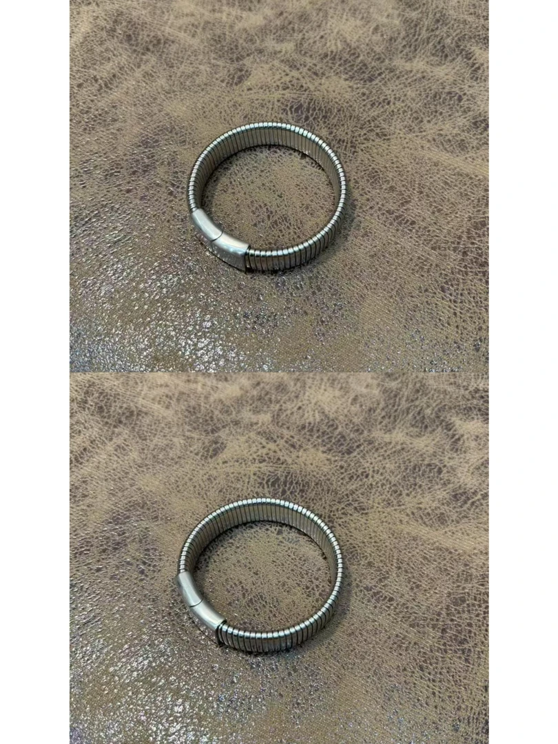 钛钢手镯 美丽同款手镯（可调节）