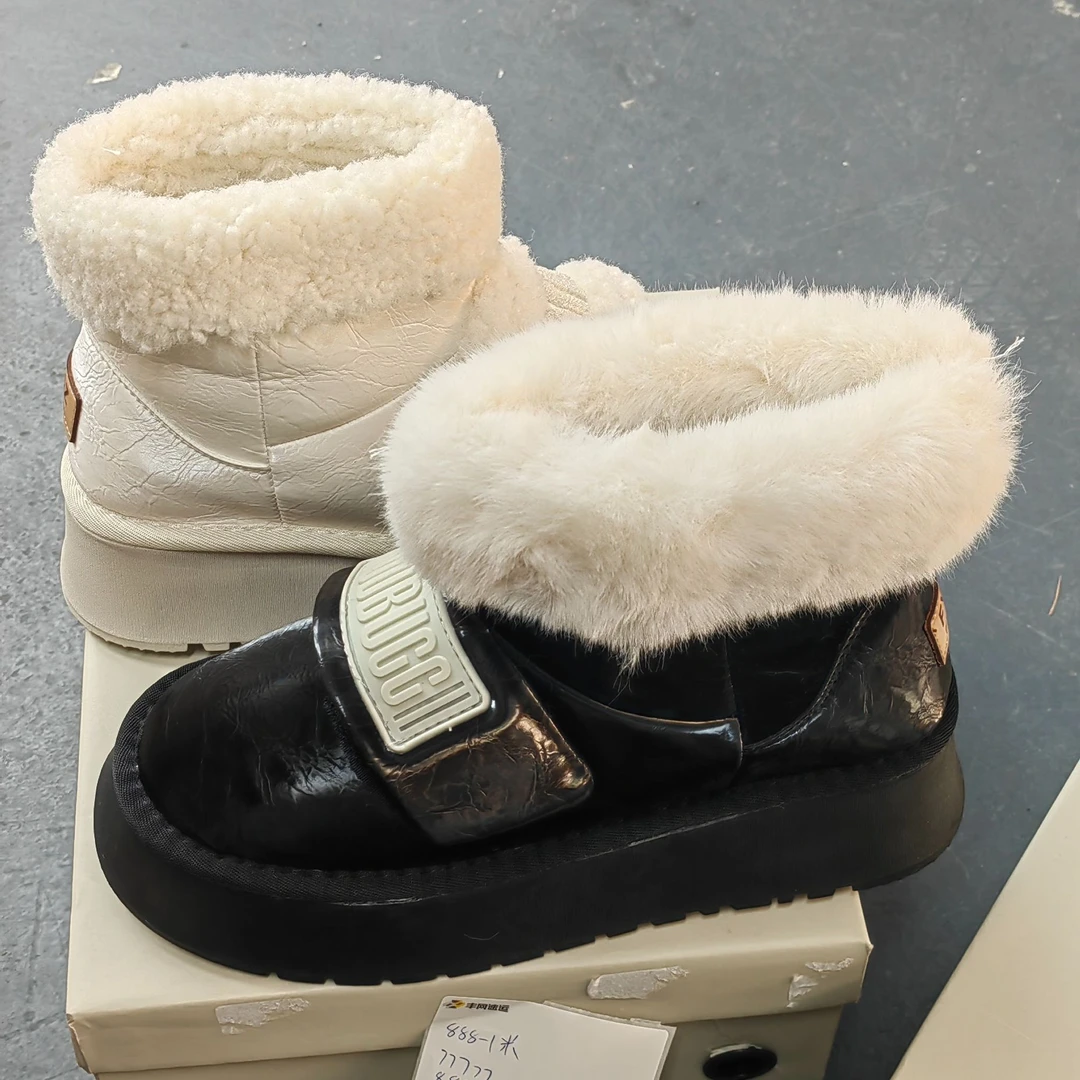 雪地靴防滑平底时尚雪地靴888-2