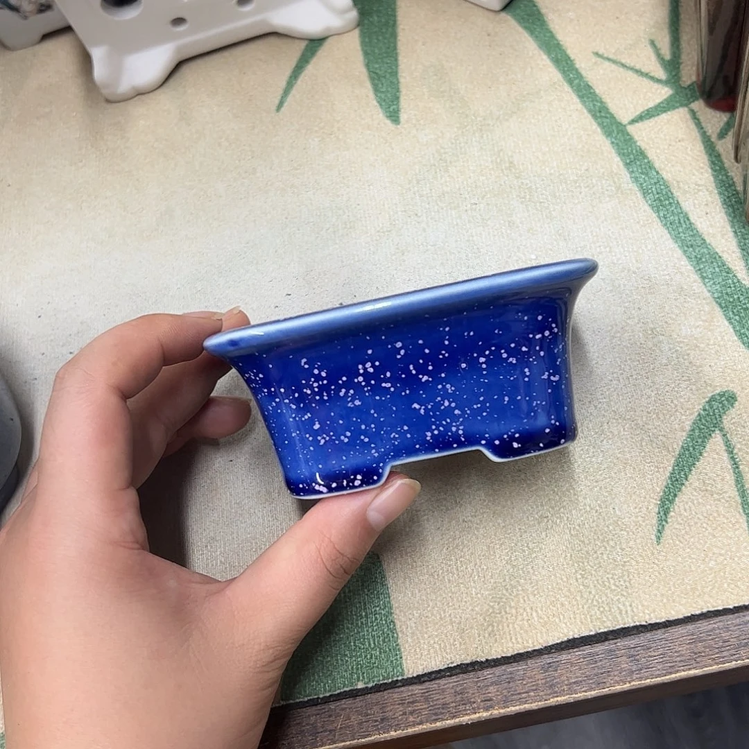 紫砂花盆029号瑕疵10/8/4cm
