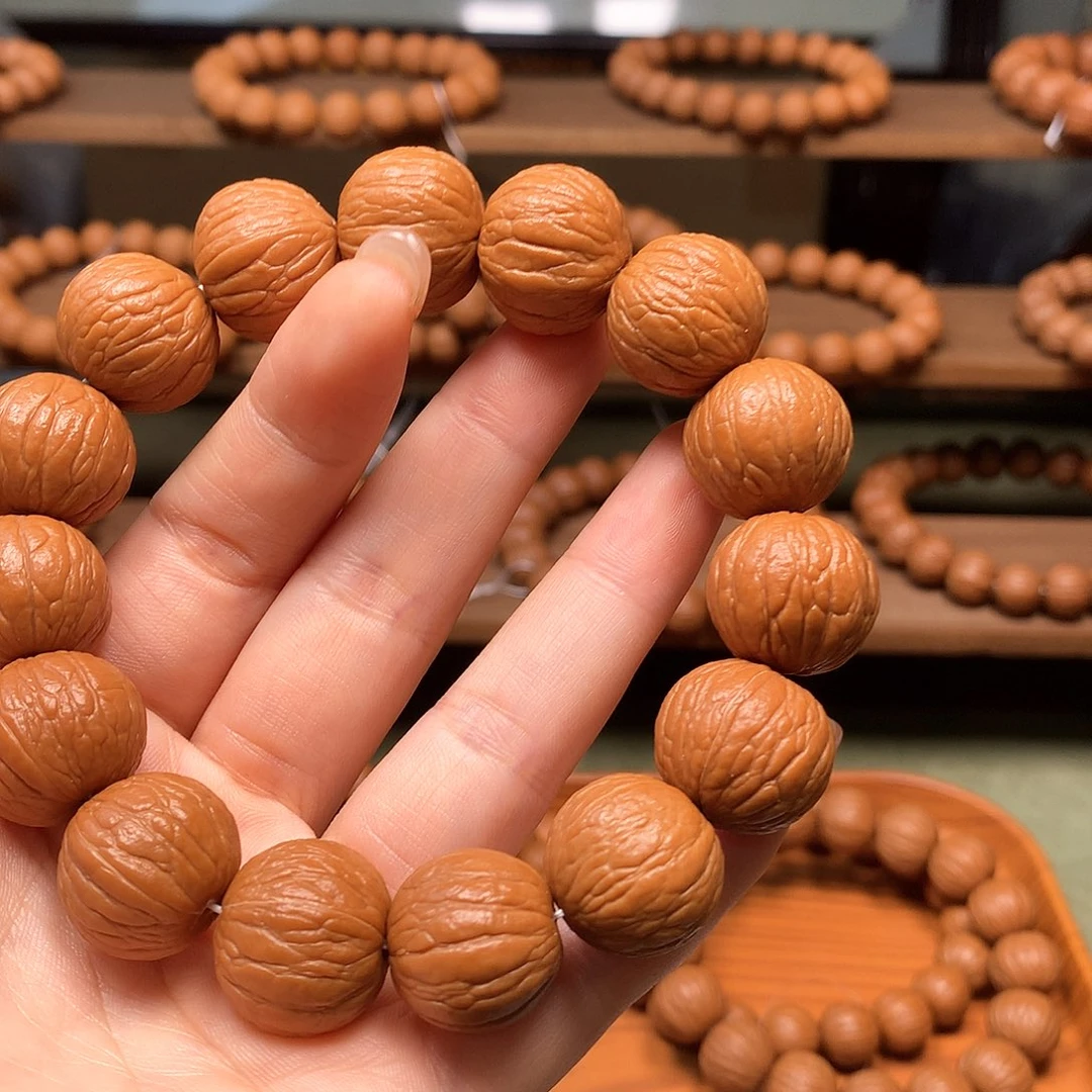 吊坠猴头核桃心**冷18全品聚宝盆