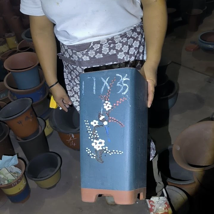紫砂花盆紫砂花盆