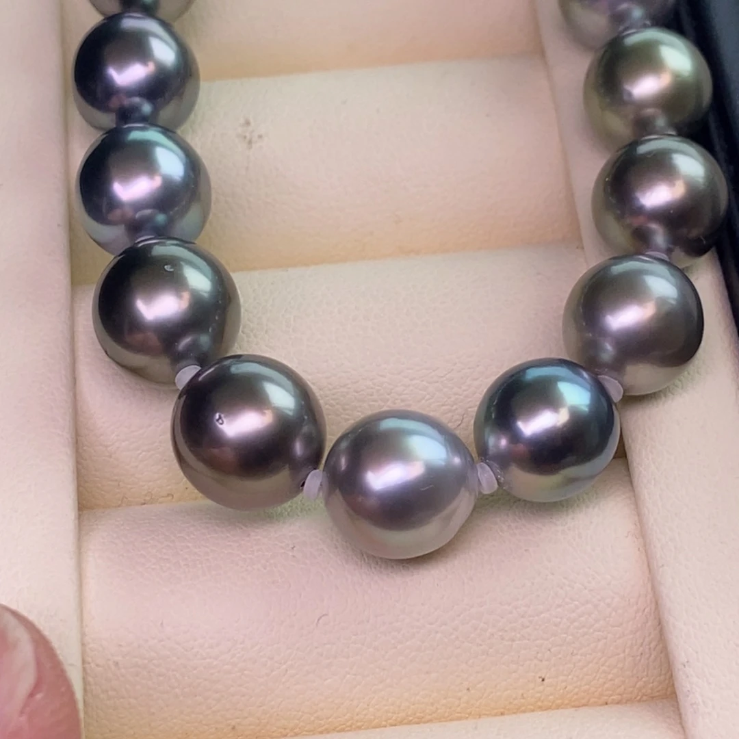 颈饰银S925镶嵌海水珍珠