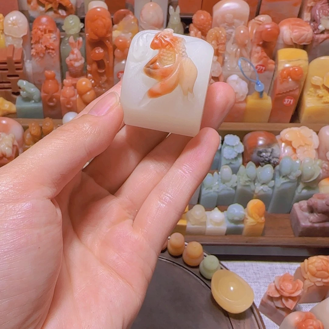 寿山石印石篆刻作品