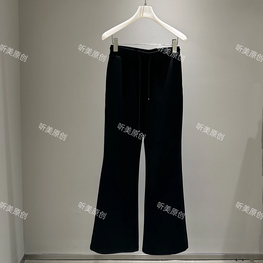 【媚儿】阔腿喇叭显瘦休闲裤