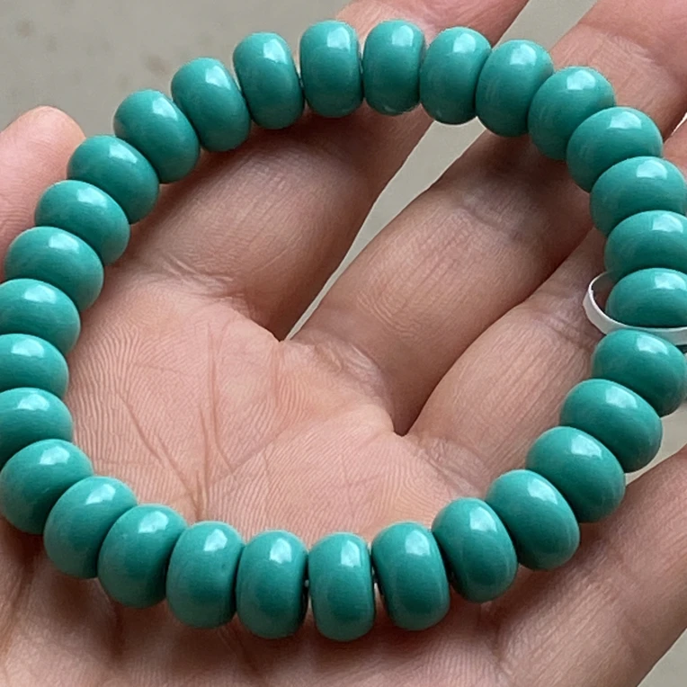未镶嵌绿松石珠宝半成品