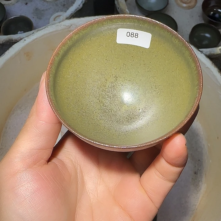 茶盏青钰龙窑茶具088