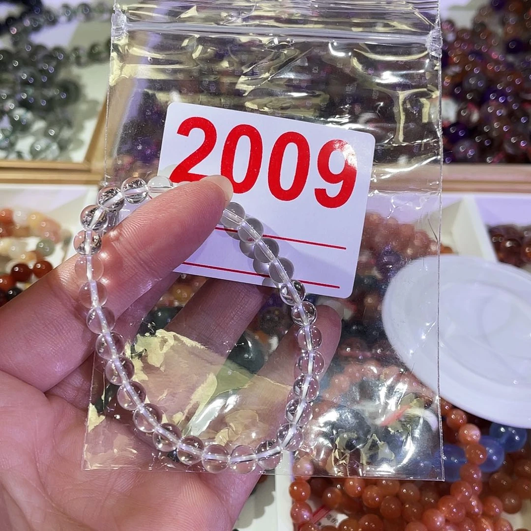 水晶手链未镶嵌白水晶