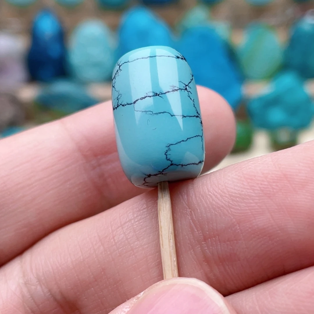 绿松石未镶嵌绿松石12.3x18.5mm