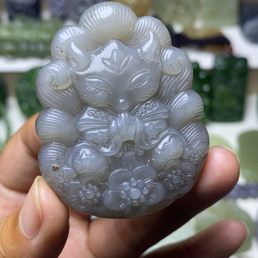 颈饰未镶嵌和田玉