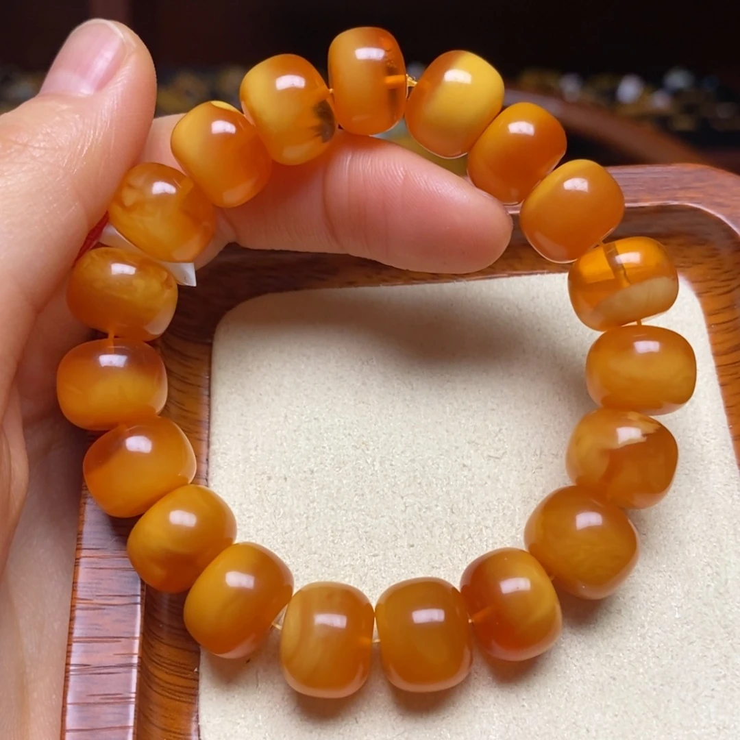 【闪购商品】蜜蜡手链未镶嵌手串