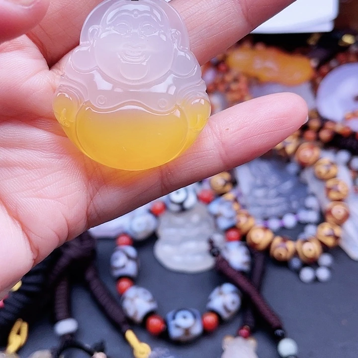 玛瑙/玉髓颈饰未镶嵌缘***庆