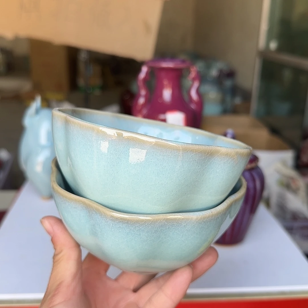 摆件陶郑家钧瓷摆件微瑕