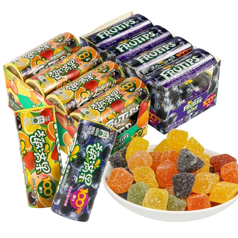 徐福记趣满果30g*2筒装真果汁果汁软糖网红爆款零食Q弹综合水果味